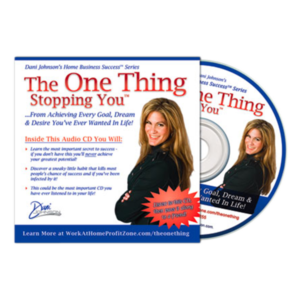The One Thing Stopping You
